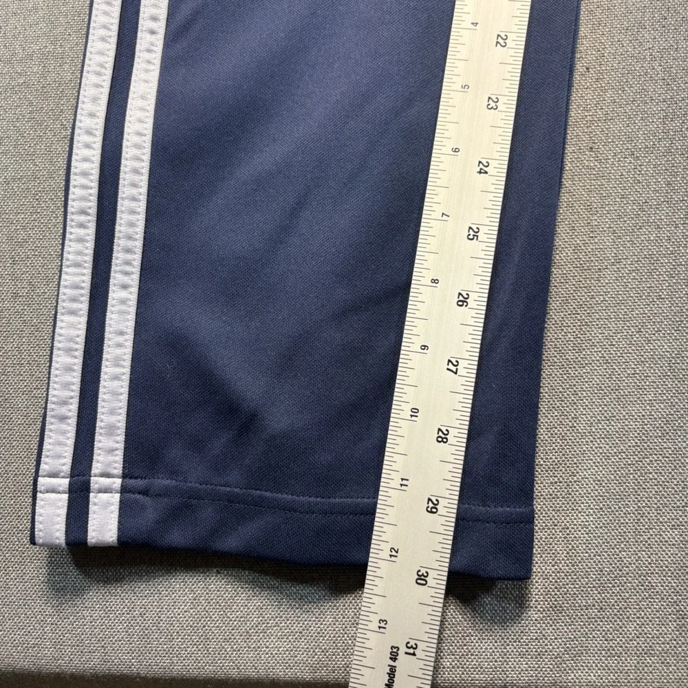 Adidas Predator Clima365 Mens Track Pants Navy Blue White Stripes Size Large